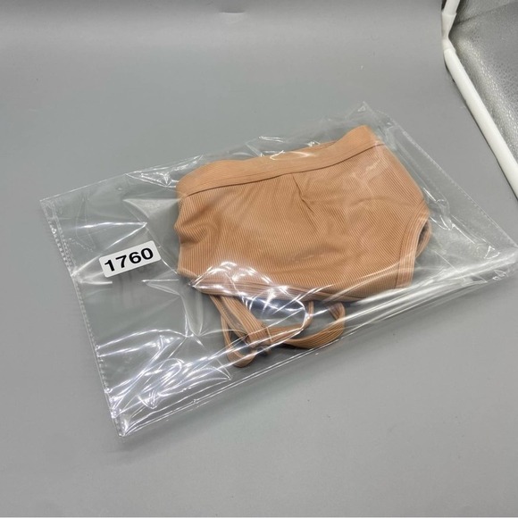 NEW! Abysse x Free People Movement Schaffer Sports Bra Clay Rib Size XL 1760 - Picture 8 of 8